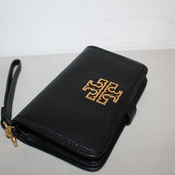 TORY BURCH BRITTEN SMARTPHONE WALLET WRISTLET BAG - Picture 6 of 7
